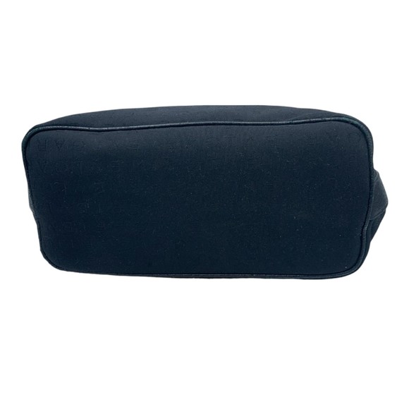 Bvlgari Logomania Black Canvas Leather Handbag Shoulder Bag One Size - Picture 9 of 16